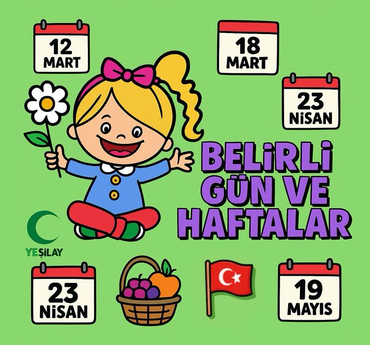 BELİRLİ GÜN VE HAFTALAR Etkinlikleri - Ücretsiz İndir