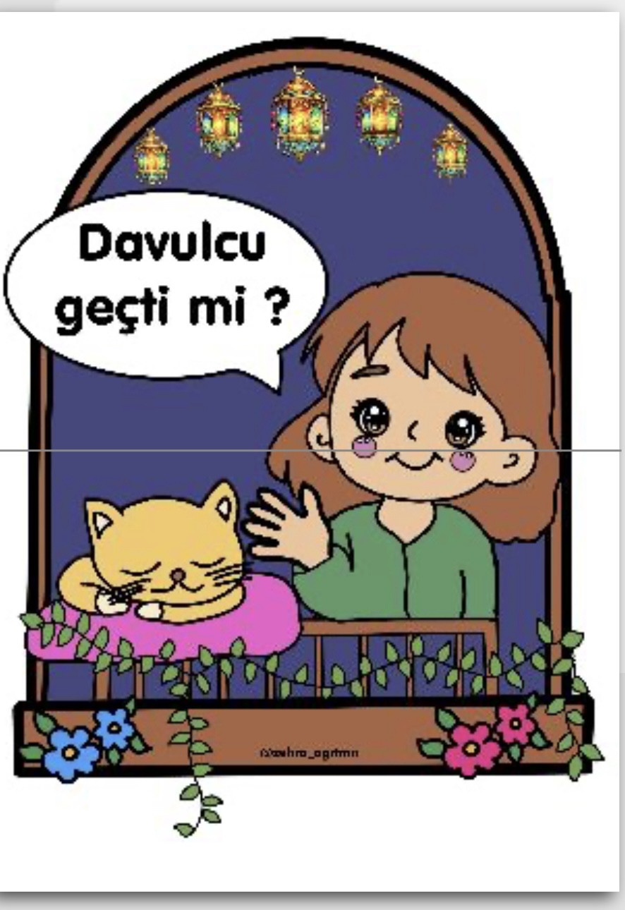 2 A4 RENKLİ Ramazan Sokağı Pencereleri - Ücretsiz İndir