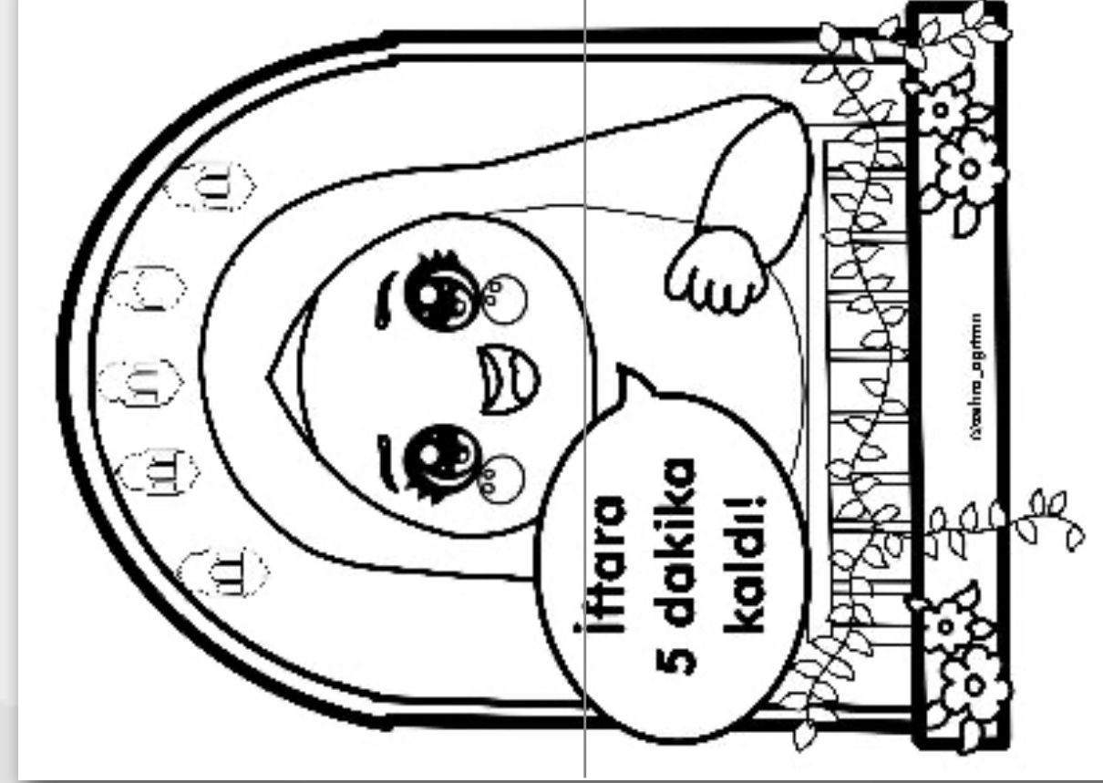 2 A4 RENKSİZ Ramazan Sokağı Pencereleri - Ücretsiz İndir