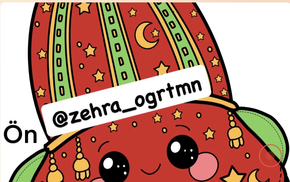 Karagöz Şapkası Ön ve Arka 8 A4 - Ücretsiz İndir