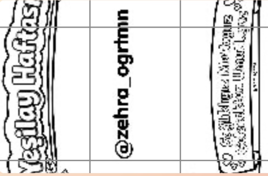 Yeşilay Haftası Çerçeve 9 A4 RENKSİZ