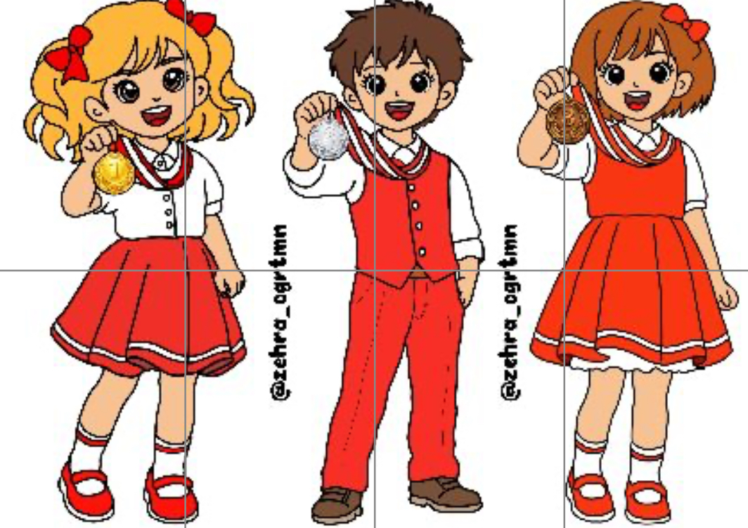 8 A4 Madalyalı Çocuklar