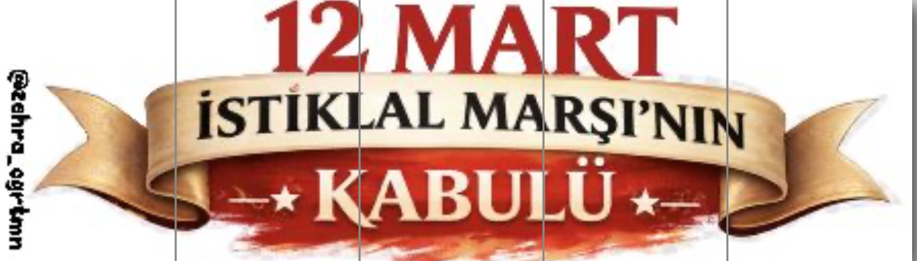 5 A4 İstiklal Marşının Kabulü Başlık 2