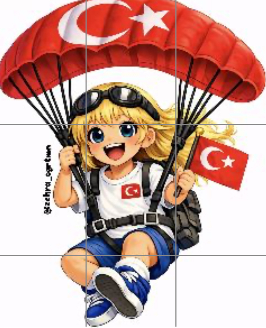 9 A4 Paraşütlü Çocuk 8