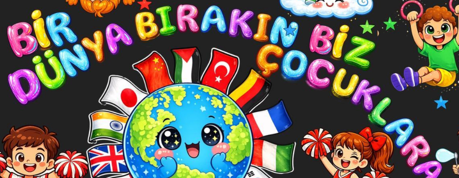 BÜYÜK BOY Bir Dünya Bırakın Biz Çocuklara - Ücretsiz İndir