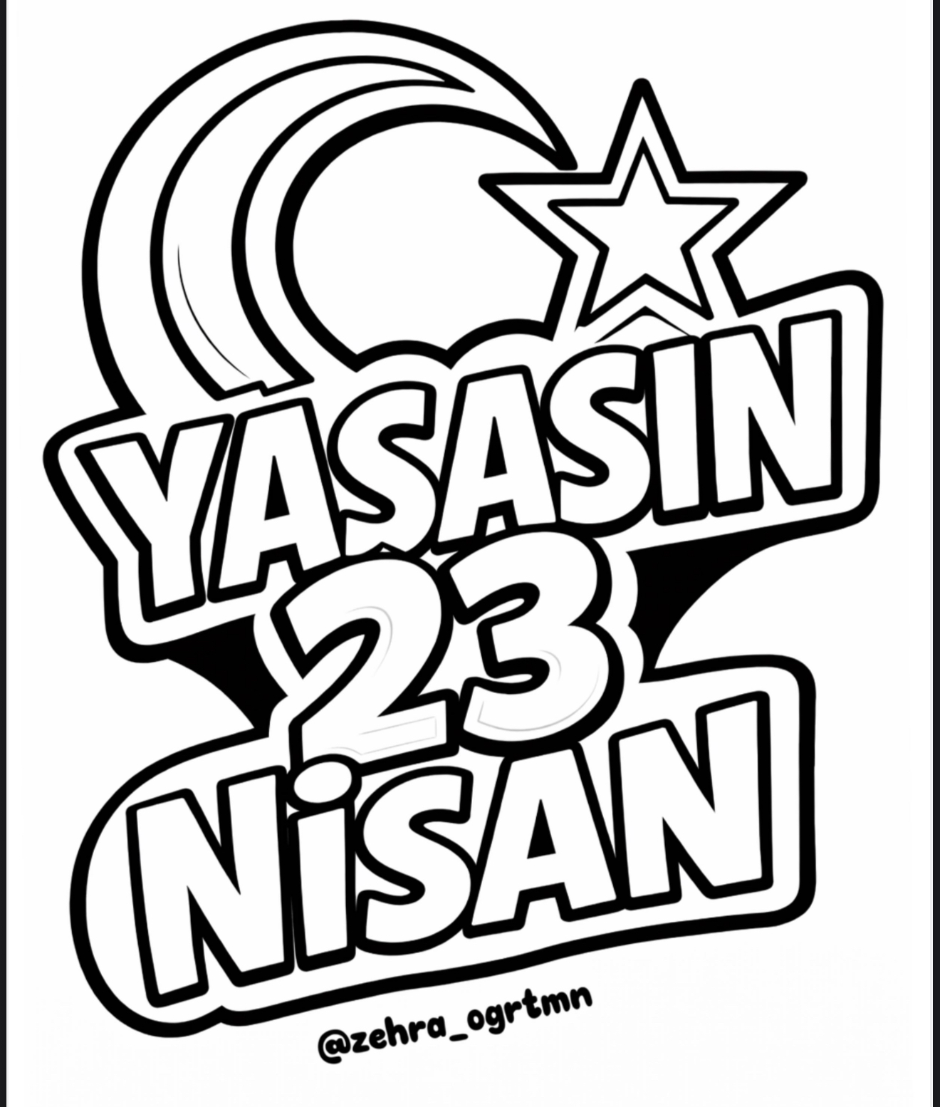23 Nisan Cam Süsleri RENKSİZ
