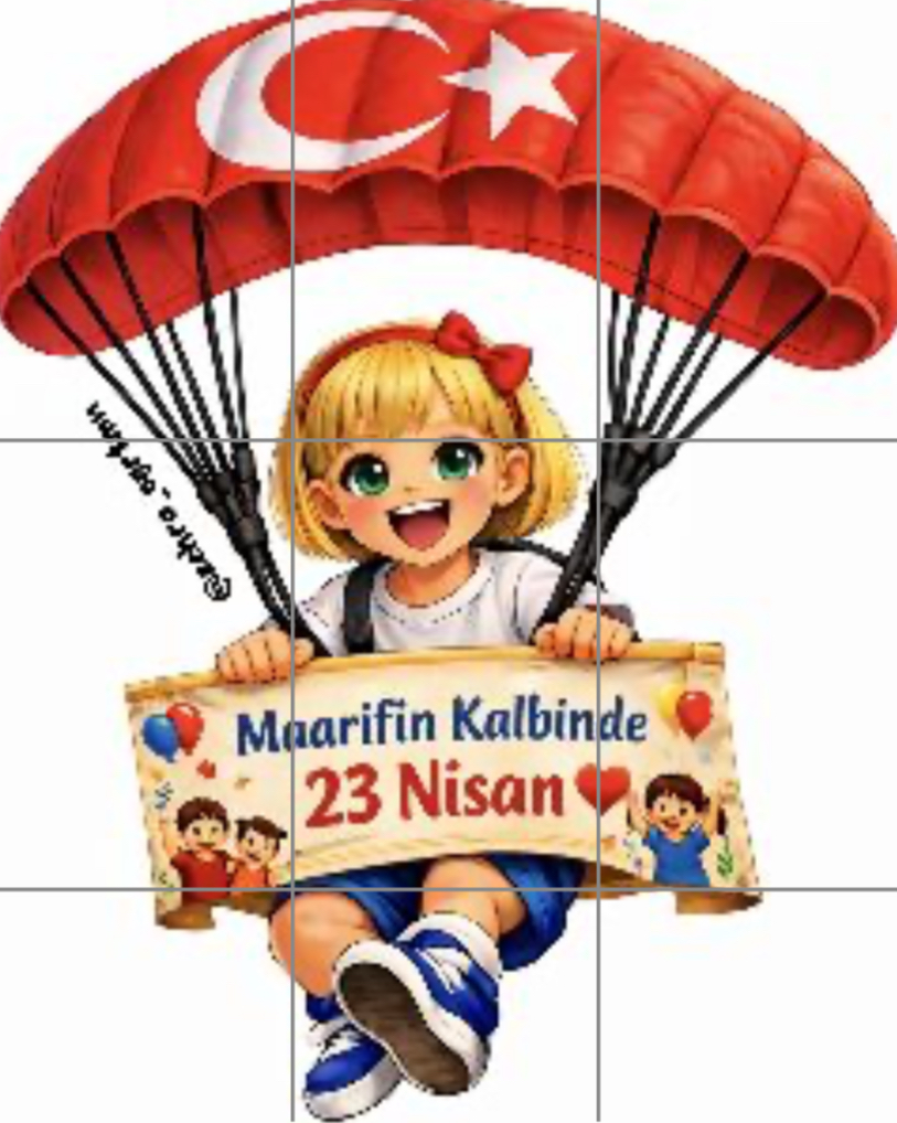 9 A4 Paraşütlü Çocuk 6