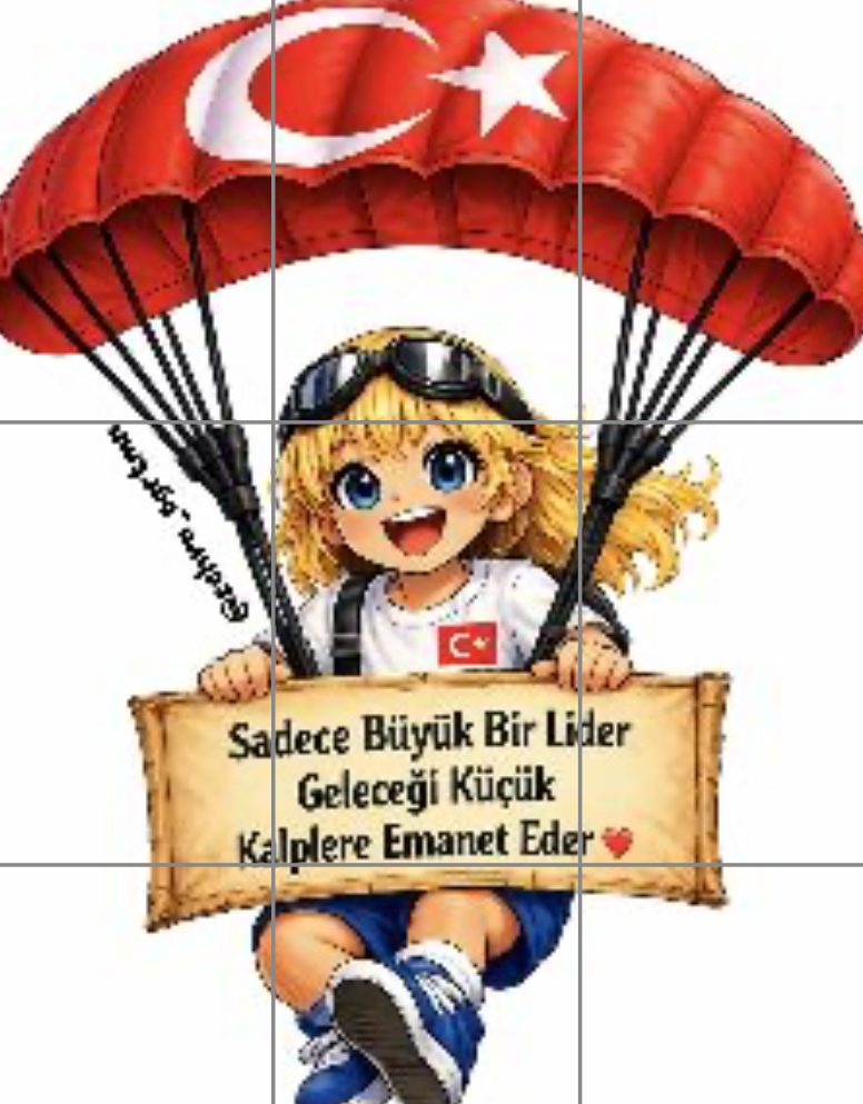 9 A4 Paraşütlü Çocuk 5