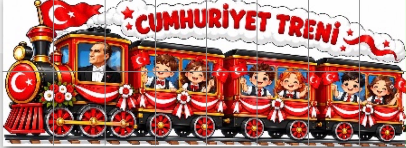 16 A4 İlkokul Cumhuriyet Treni