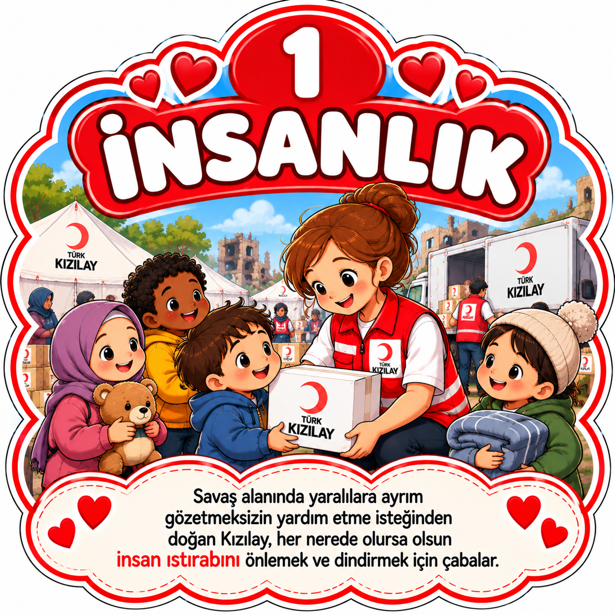 A5 Boyut Kızılay Haftası Görselleri