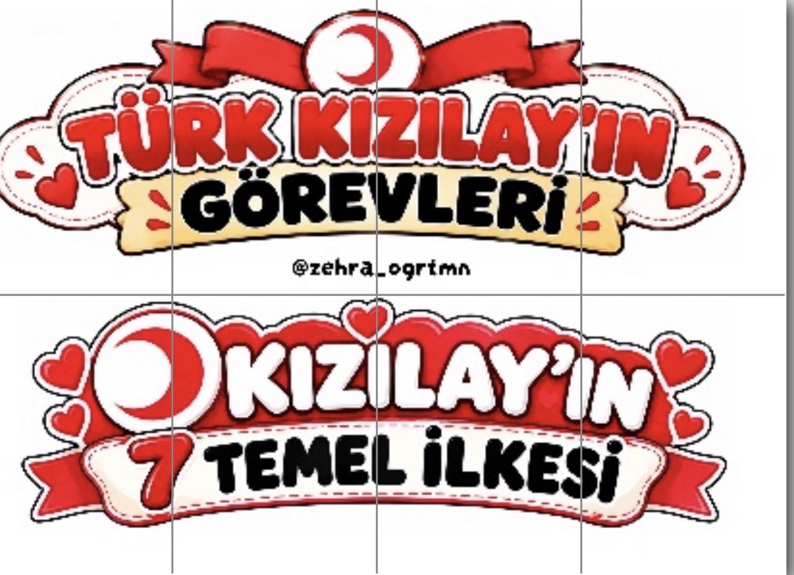 8 A4 Kızılay’ın Görevleri Pano Başlığı